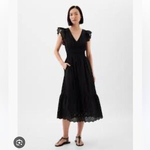 Gap Midi Cotton Dress